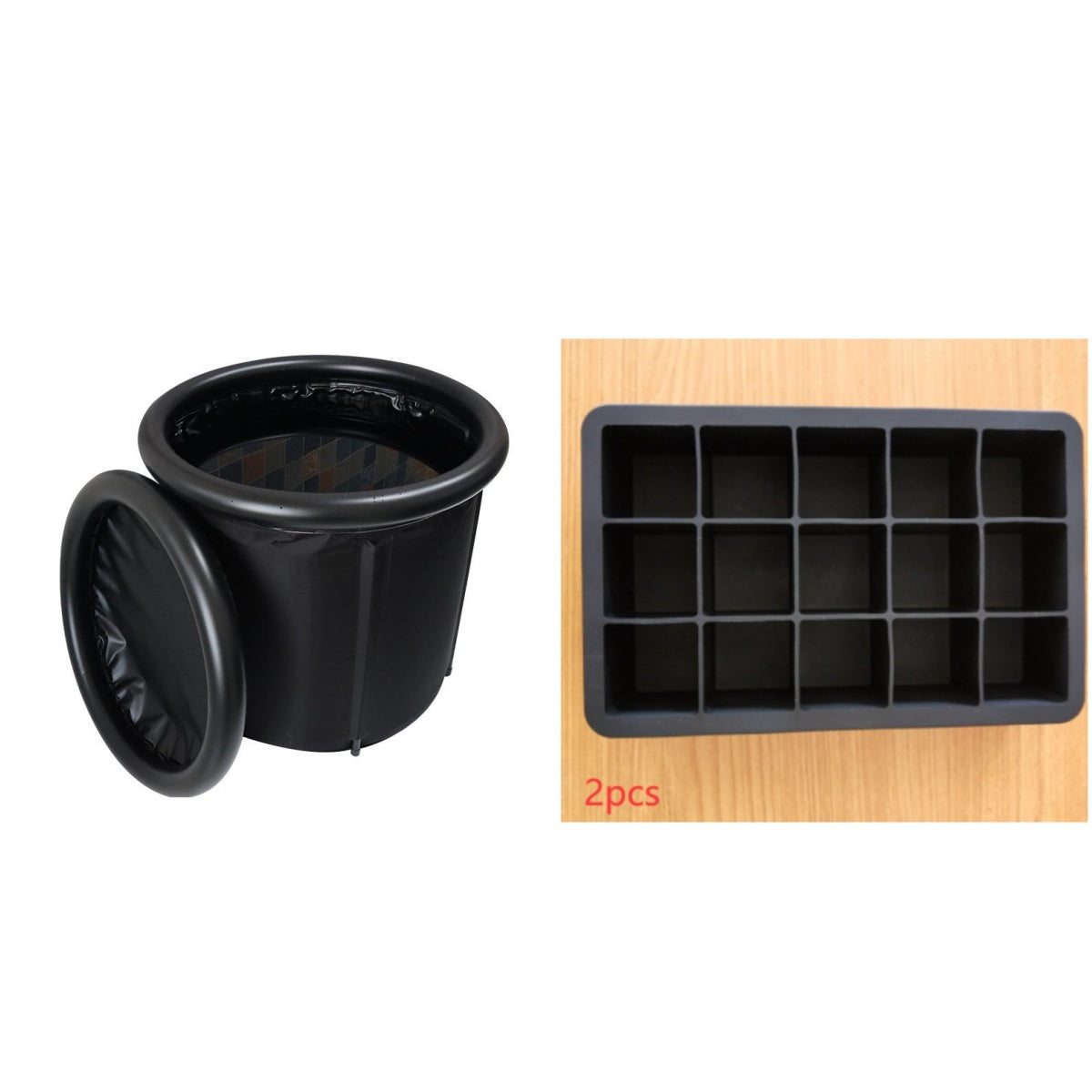 Portable Ice Baths Inflatable Air Ring PVC Bath Bath Household Bath Tub Holder Foldable Bath Tub For Recovery Therapy Outdoor